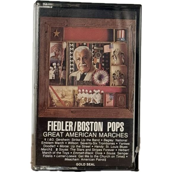 Fiedler/Boston Pops Cassette Tape - Picture 1 of 4